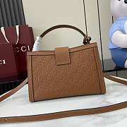 Gucci Padlock Medium Top Handle Brown 25.5x17.5x10cm - 3
