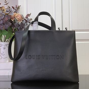 Louis Vuitton LV Shopper Tote MM Black 40x32x16cm