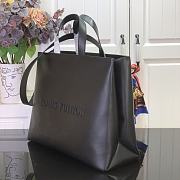 Louis Vuitton LV Shopper Tote MM Black 40x32x16cm - 4