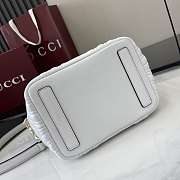 Gucci Small Betty White Tote Bag 18x18x12.5cm - 5