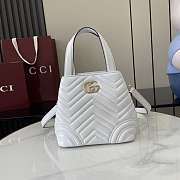 Gucci Small Betty White Tote Bag 18x18x12.5cm - 4