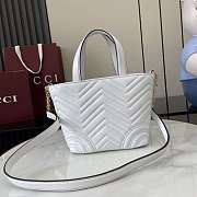 Gucci Small Betty White Tote Bag 18x18x12.5cm - 3