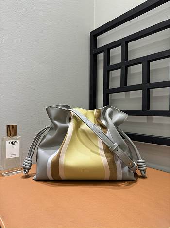 Loewe Medium Flamenco Clutch Landscape Calfskin 30x10.5x24.5cm