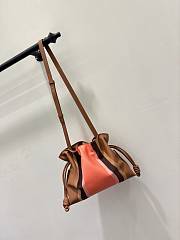 Loewe Medium Flamenco Clutch Landscape Pink Calfskin 30x10.5x24.5cm - 6