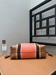 Loewe Medium Flamenco Clutch Landscape Pink Calfskin 30x10.5x24.5cm - 5