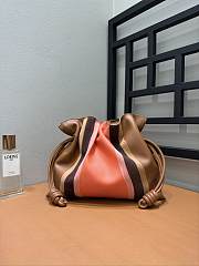 Loewe Medium Flamenco Clutch Landscape Pink Calfskin 30x10.5x24.5cm - 4