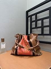 Loewe Medium Flamenco Clutch Landscape Pink Calfskin 30x10.5x24.5cm - 3