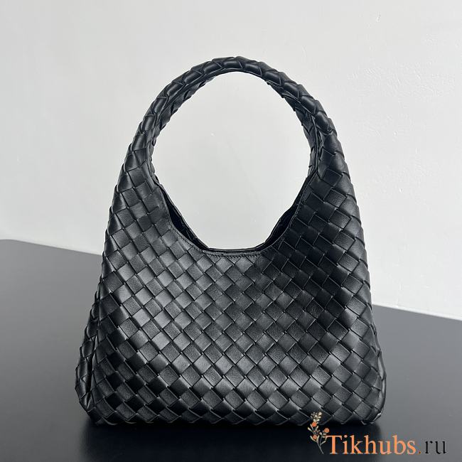 Bottega Veneta Campana Bag Black 33x20x16.5cm - 1