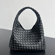Bottega Veneta Campana Bag Black 33x20x16.5cm - 1