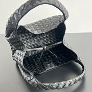Bottega Veneta Campana Bag Black 33x20x16.5cm - 4