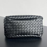 Bottega Veneta Campana Bag Black 33x20x16.5cm - 3