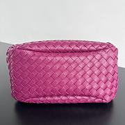 Bottega Veneta Campana Bag Purple 33x20x16.5cm - 3