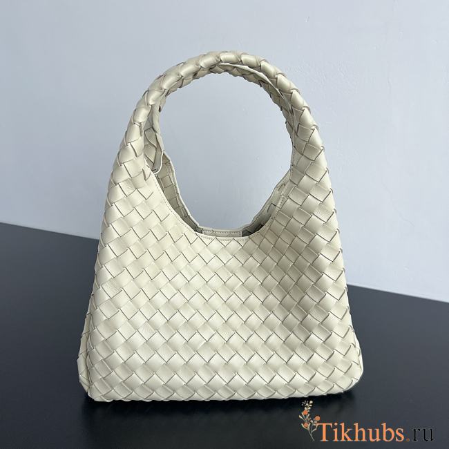 Bottega Veneta Campana Bag White 33x20x16.5cm - 1