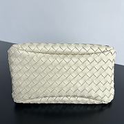 Bottega Veneta Campana Bag White 33x20x16.5cm - 3
