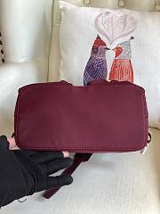 Prada Backpack Burgundy 28x23.5x12cm - 4