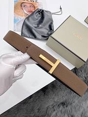 Tom Ford Brown Gold Belt 3.8cm - 5
