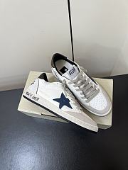 Golden Goose Ball Star Sneakers White Black Blue - 3