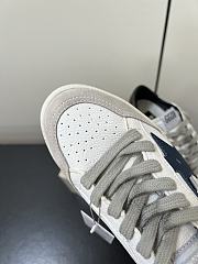 Golden Goose Ball Star Sneakers White Black Blue - 2