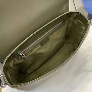 Gucci GG Pattern Medium Crossbody Bag Green 27x20x9cm - 6