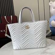 Gucci Medium Betty Shopper White 28x24x16cm - 1