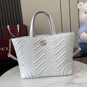 Gucci Medium Betty Shopper White 28x24x16cm