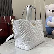 Gucci Medium Betty Shopper White 28x24x16cm - 5