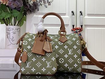 Louis Vuitton LV Speedy P9 Bandoulière 25 Dark Green 25x15x15cm