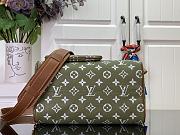 Louis Vuitton LV Speedy P9 Bandoulière 25 Dark Green 25x15x15cm - 5