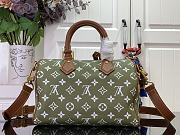 Louis Vuitton LV Speedy P9 Bandoulière 25 Dark Green 25x15x15cm - 3