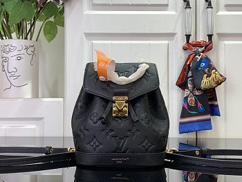 Louis Vuitton LV Backpack Nano Noe Black 19x15x10cm