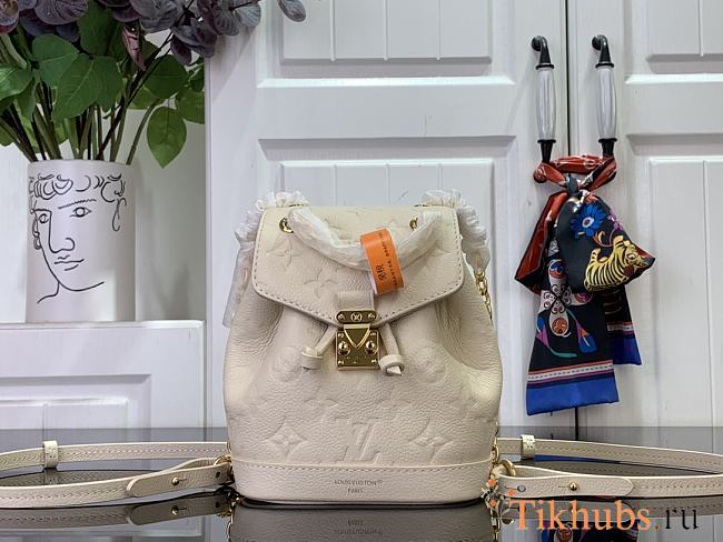 Louis Vuitton LV Backpack Nano Noe White 19x15x10cm - 1