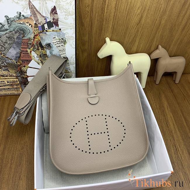 Hermes Evelyne Medium Etoupe 29cm - 1