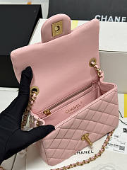 Chanel 25B Flap Bag Pink Lambskin Gold 18x13.5x7cm - 2