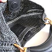 Chloe Summer Banana Bag Black 36x21.5x2cm - 5