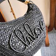 Chloe Summer Banana Bag Black 36x21.5x2cm - 4