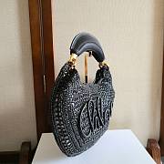 Chloe Summer Banana Bag Black 36x21.5x2cm - 2