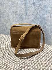 YSL Niki Satchel Suede Bag 21.5x16x8x9.5cm - 3