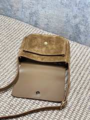 YSL Niki Satchel Suede Bag 21.5x16x8x9.5cm - 2