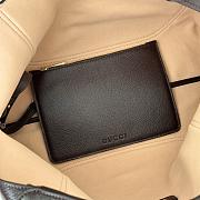 Gucci Softbit Maxi Shoulder Bag Dark Brown 46x26x16cm - 3