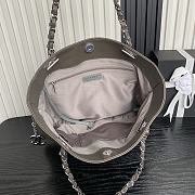 Chanel Large CC Expandable Paris London Tote Bag 38x33cm - 4