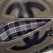 Chanel Large CC Expandable Paris London Tote Bag 38x33cm - 3