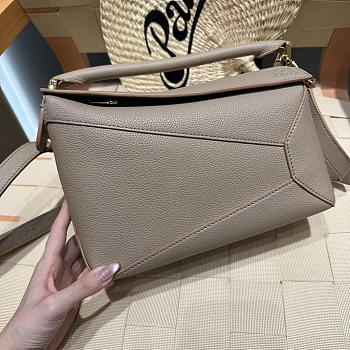 Loewe Small Puzzle Bag Taupe 24x16.5x10.5cm