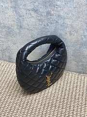 YSL Icarino Quilted Nappa Black Bag 17x13x3cm - 3