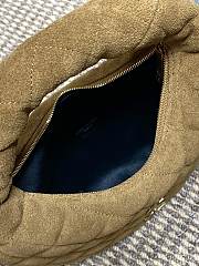 YSL Icarino Brown Suede Bag 17x13x3cm - 6