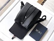 Dior Daily Backpack with Flap Black 40.5x30.5x15.5cm - 2