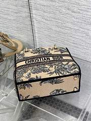 Dior Lady D-lite Dioriviera Beige Palms 24x11x20cm - 3