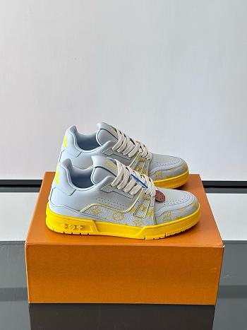 Louis Vuitton LV Trainer Yellow Sneaker 