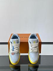 Louis Vuitton LV Trainer Yellow Sneaker  - 2