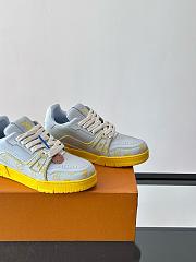 Louis Vuitton LV Trainer Yellow Sneaker  - 5