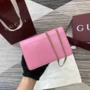 Gucci Dionysus Mini Shoulder Bag Pink 11x7.5x6.5cm - 6